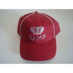 ALABAMA CRIMSON TIDE   strapback 00S 90S GOLF BEACH HAT CAP VINTAGE c1